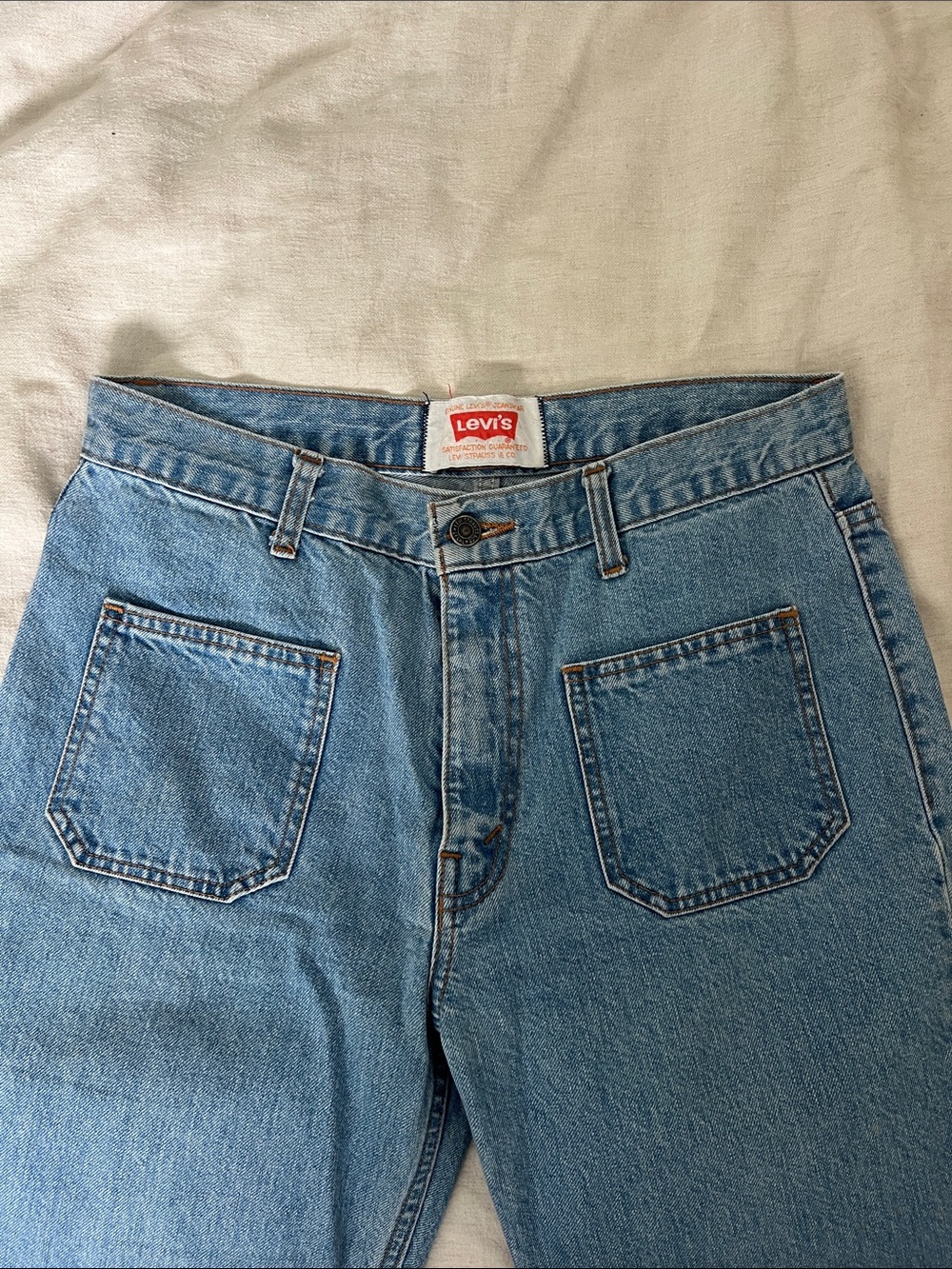 Vintage Levi's Light Blue Flare Jeans